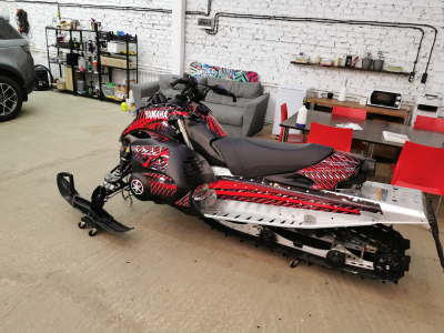 Наклейки на снегоход Yamaha Nytro Nitro Нитро #3707