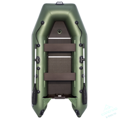 Лодка ПВХ Мастер Лодок Аква 3200СК Зелёная