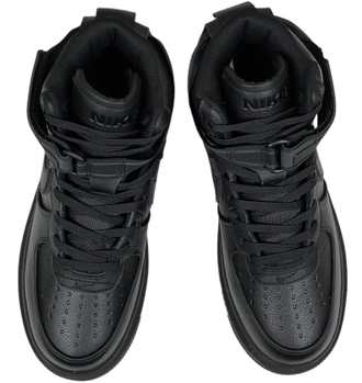 Nike Air Force 1 Gore Tex High Black с мехом
