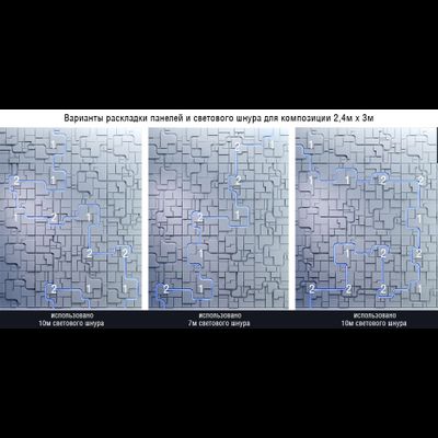 Комплект 10 м гибкий неоновый шнур цвет бирюзовый + блок питания (на 20-50м)