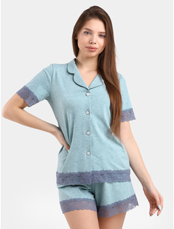 Пижама с шортами  Золотое руно ДАФИНА № 2211931