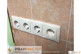 Монтаж проводки в квартире в Подмосковье