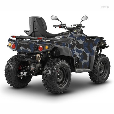 Наклейки на квадроцикл Aodes Pathcross 1000 mud pro - 2022 №4353-2