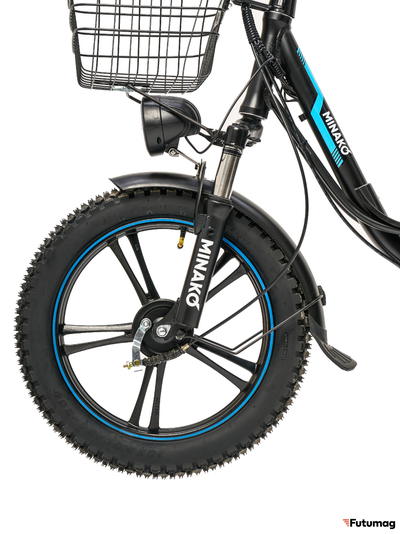 Электровелосипед Minako V.8 Pro черный