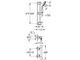 Термостатический смеситель для душа GROHE Grohtherm 1000 Cosmopolitan New с душевым гарнитуром (штанга 600 мм), хром 34286002