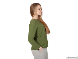 Пуловер женский с круглым вырезом Linea Cinque 03/33676 р. S (Акция)