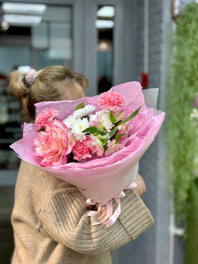 Букет "Розовое облако"
