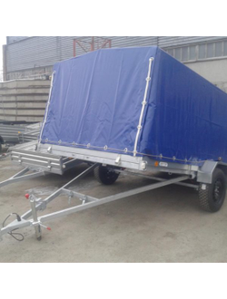 Прицеп ЛАВ -81012B с пластиковой крышкой