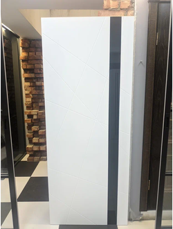 Межкомнатная Дверь Тоскана Леском эмалит белый