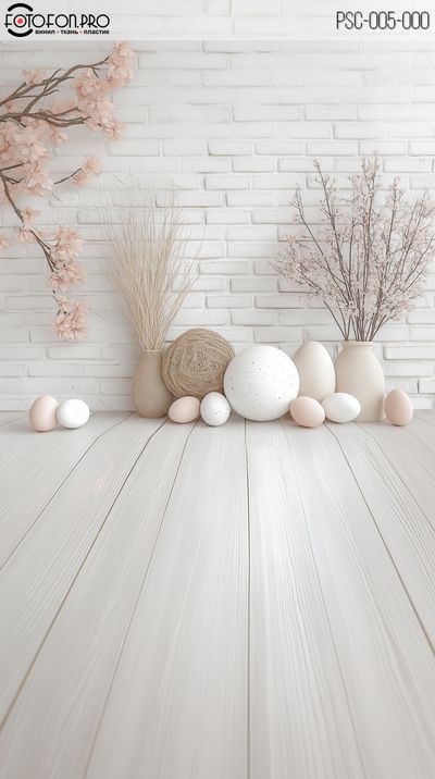 Фотофон «Светлая пасхальная стена»