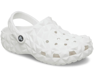 СROCS CLASSIC GEOMETRIC CLOG WHITE БЕЛЫЕ