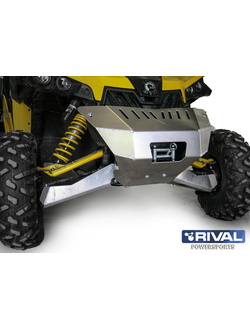 Кронштейн лебедки Rival 444.7211.2 для BRP Maverick 2013- (Сталь) (350*200*100)