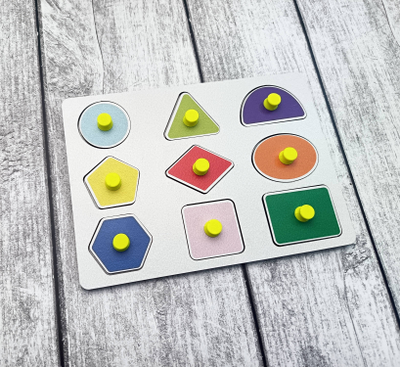 Рамка-вкладыш "Формы и цвета"