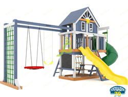 Детская площадка IgraGrad Шато с трубой (Домик) мод.1