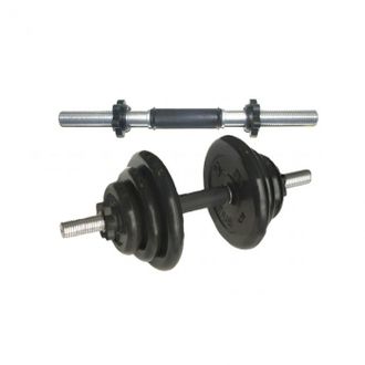 Гриф гантельный Barbell d 30 мм обрезиненная ручка/гайка Кетлера L400 мм в Воронеже