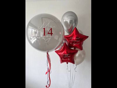 Композиция из шаров мне 14