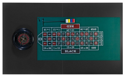 Многофункциональный игровой стол 6 в 1 DBO «Tornado» (черный)