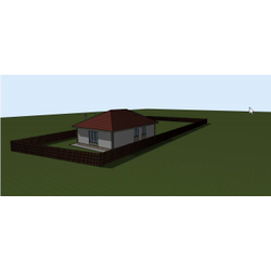 Одноэтажный дом с пятью спальнями 102м² (S33)