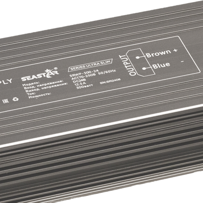 Блок питания 300W 24V IP67 Compact (24V/12.5A/300W) (SEASTAR/IP67 металл/2 года)