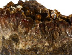 Кварц с фантомами и включениями, щетка