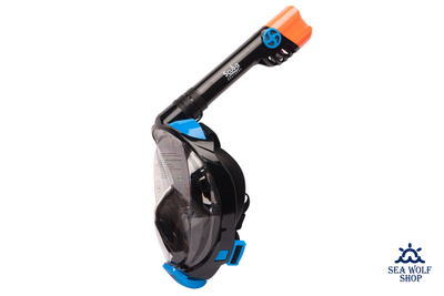 Маска полнолицевая Scuba Brothers Beatle Black/Blue L/XL