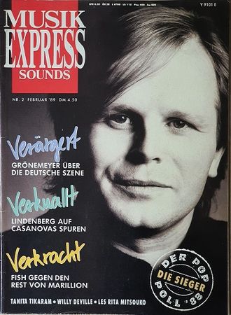 Musikexpress Sounds Magazine Tanita Tikaram Иностранные музыкальные журналы, Intpressshop