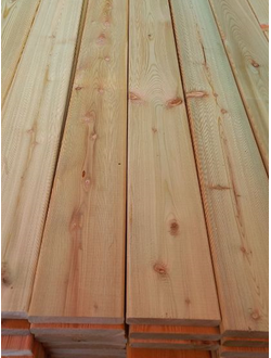 Планкен ЛИСТВЕННИЦА 20мм*90мм Сорт С(3) Длина: 4м