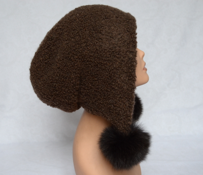 шапка ушанка зима 2021 италия визио фото