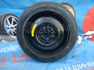 № Б235. Запасное колесо R15 4х114.3 Dunlop 135/80R15 Honda