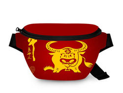 Поясная сумка с символикой "Быка" №3