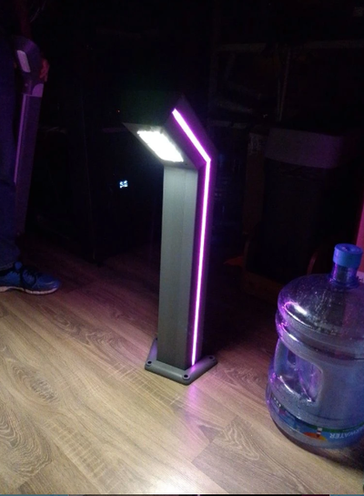 Светильник на солнечной батарее  Такоми Led 6W (10-розовый)