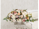 Искусственная композиция из цветов - Капучино № УНС033 - Купить на сайте AOABUKET в Москве