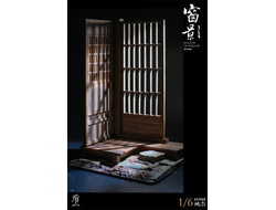 Диорама "Фрагмент японского дома" - КОЛЛЕКЦИОННАЯ ДИОРАМА 1/6 Shadow of window (JPT-006) - JPT Design ? POP COSTUME