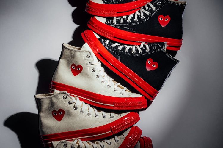 кеды Converse Play Comme Des Garcons