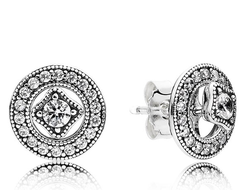 Серьги-пусеты «Винтажное очарование»