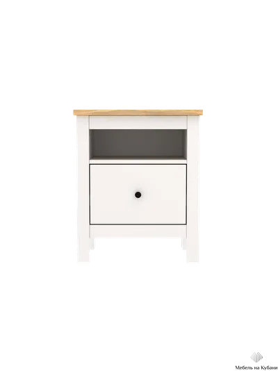 2.08.03.010.14 САГА тумба белая/ясень