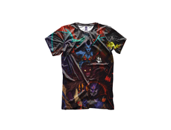 Футболка Dota с полной запечаткой №1