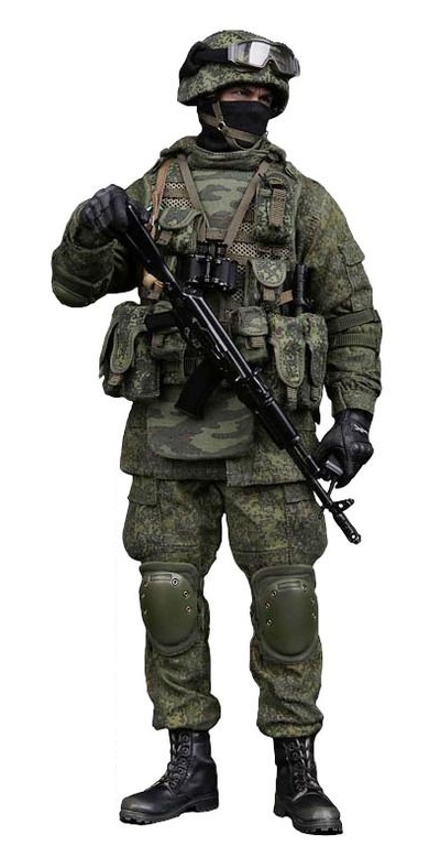 "Вежливый человек" - ВДВ в Крыму - коллекционная фигурка 1/6 Russian Airborne Troops ‘VDV’ in Crimea (78019) - DamToys