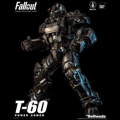 Силовая броня Т-60 (серия Fallout) - Коллекционная фигурка 1/6 Fallout T-60 Power Armor (3Z08560W0) - Threezero