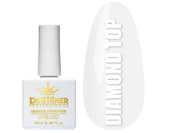 ФИНИШ DESIGNER DIAMOND TOP 14ML (без липкого слоя)