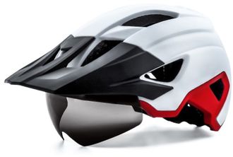 Шлем  Eastinear ХТ-30, 52-62 см, бело-красный