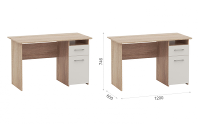 Компьютерный стол ГАРВАРД 120 1Д1ЯЩ