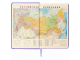 Ежедневник недатированный А5 (138х213 мм), BRAUBERG "Imperial", 160 л., кожзам, фиолетовый, 111854