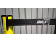 Индустриальный  столбик Barrier Belt 511Y COLOR. C сигнальными лентами 3,65 метра. Создает видимый барьер, столбик усиленный, двух-ленточного типа для опасных зон.