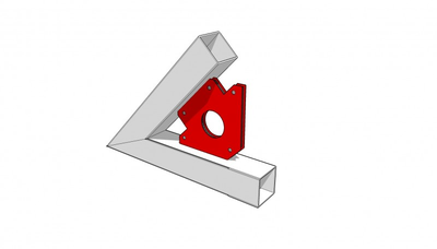 Угольник магнитный FIX-6 (45/90/135град, до 45кг)