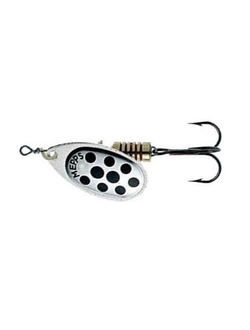 Блесна Mepps AGLIA AG POINTS NOIRS №1 (3,5гр.) (в упаковке-3шт)