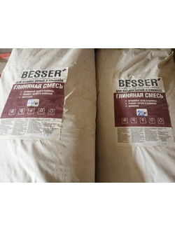Глиняная смесь «Besser» 25кг