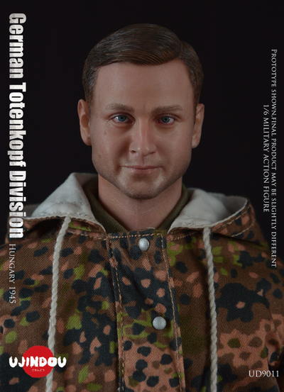 Немецкий разведчик в Венгрии, 1945 г - КОЛЛЕКЦИОННАЯ ФИГУРКА 1/6 WW2 German Totenkopf Division Hungary 1945 (UD9011) - UJINDOU