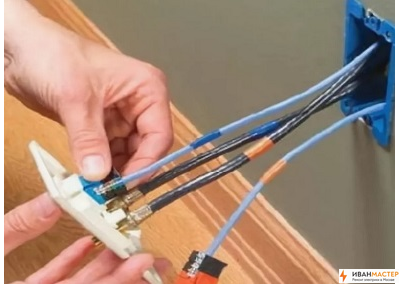 Прокладка интернет кабеля в частном доме ИВАНМАСТЕР