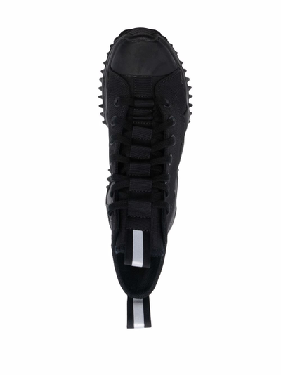 Кеды Converse Run Star Motion черные высокие на платформе 172065C фото